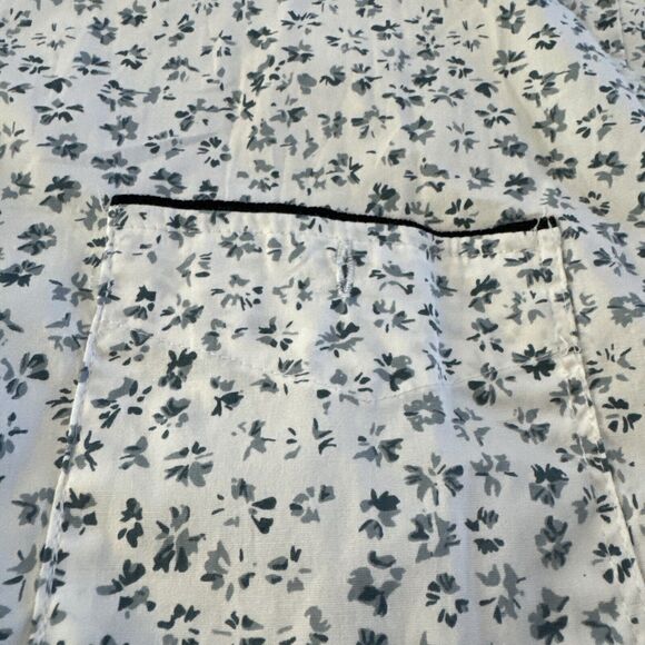 PDC PAPER DENIM CLOTH Poplin Mens Button Up Shirt L Short Sleeve - Picture 2 of 3